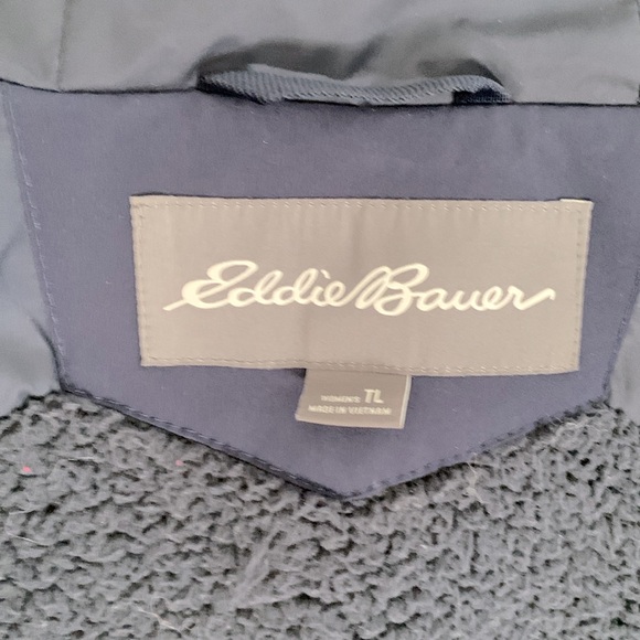 Eddie Bauer Sun Valley Frost Down Parka Large TALL - Picture 6 of 11